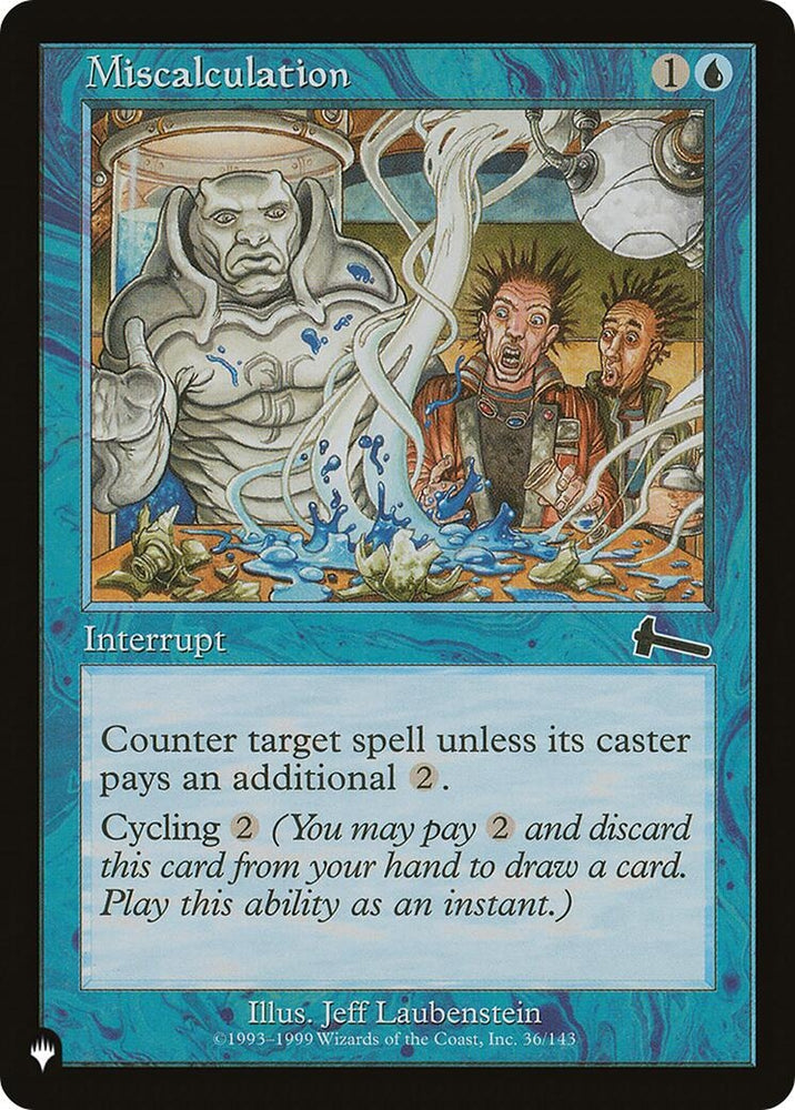 Image for Miscalculation (36) [The List Reprints]