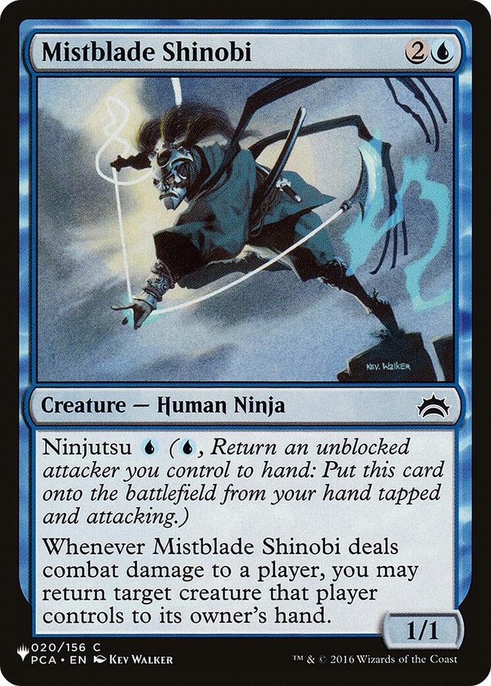 Image for Mistblade Shinobi (20) [The List Reprints]