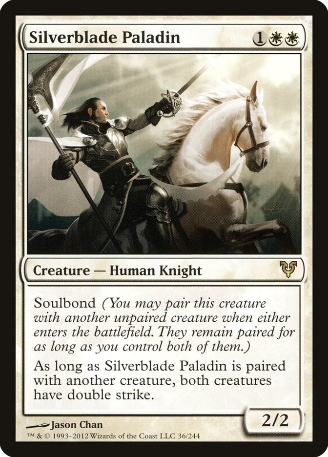 Image for Silverblade Paladin (36) [Avacyn Restored]