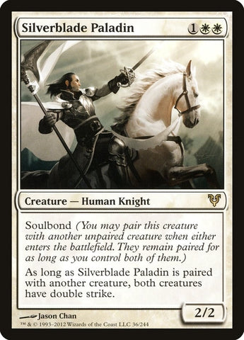 Image for Silverblade Paladin (36) [Avacyn Restored]