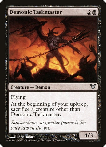 Image for Demonic Taskmaster (95) [Avacyn Restored]