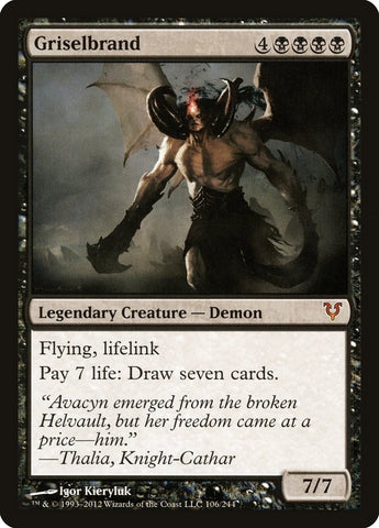 Image for Griselbrand (106) [Avacyn Restored]