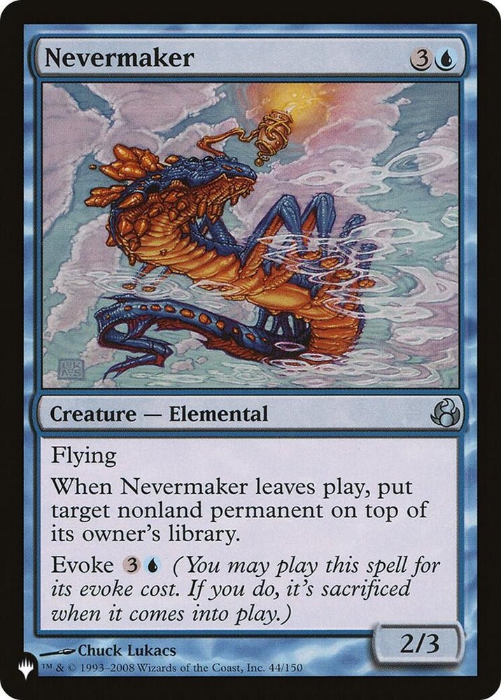 Image for Nevermaker (44) [The List Reprints]