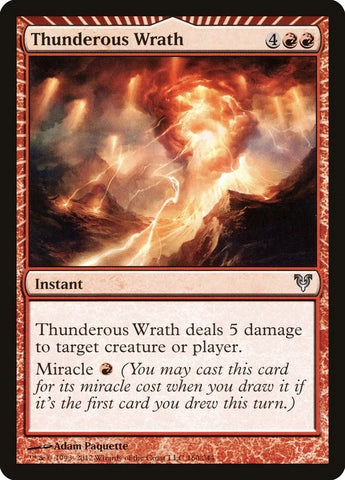 Image for Thunderous Wrath (160) [Avacyn Restored]
