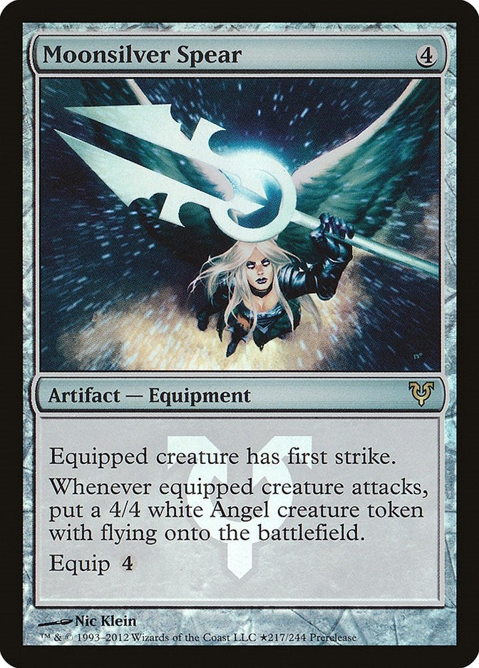 Image for Moonsilver Spear (217) [Prerelease Cards]