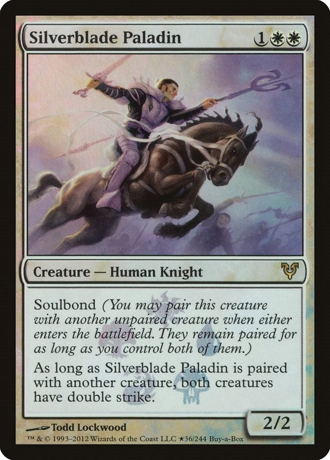 Image for Silverblade Paladin (36) - Magic: The Gathering