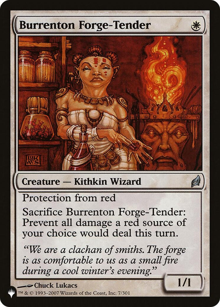 Image for Burrenton Forge-Tender (7) [The List Reprints]