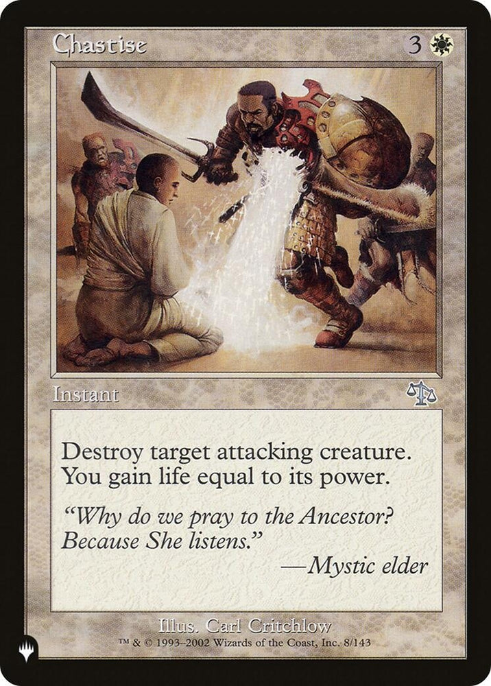 Image for Chastise (8) [The List Reprints]
