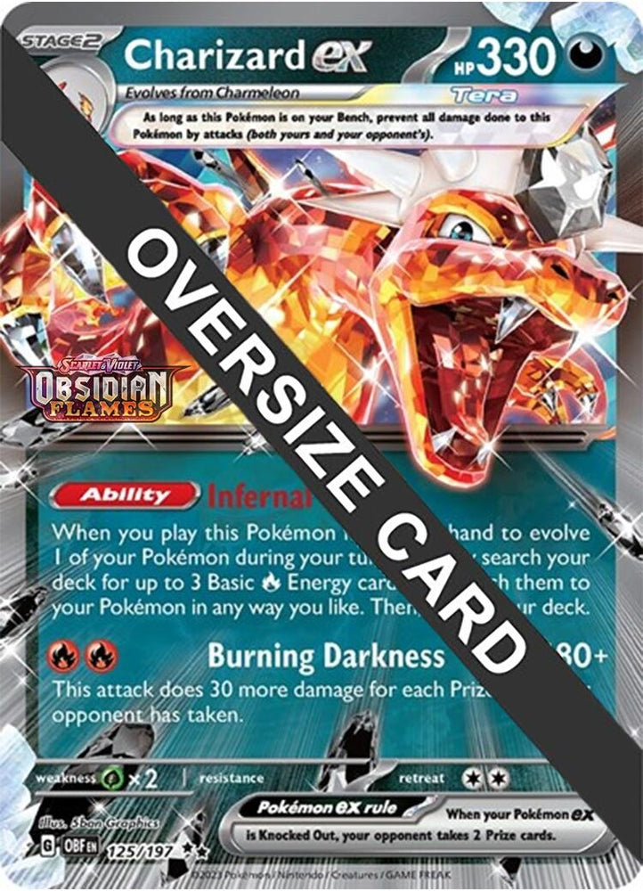 Image for Charizard ex (125/197) [Jumbo Cards]