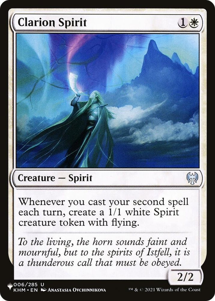 Image for Clarion Spirit (6) [The List Reprints]