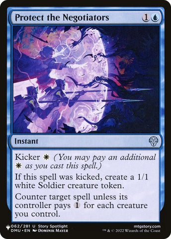 Image for Protect the Negotiators (062/281) - Magic: The Gathering