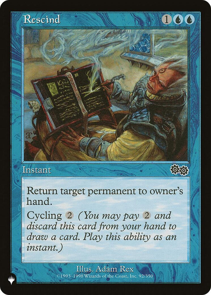 Image for Rescind (92) [The List Reprints]