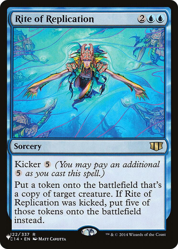 Image for Rite of Replication (C14) (122) [The List Reprints]