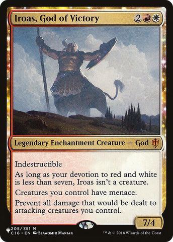 Image for Iroas, God of Victory (205) [The List Reprints]