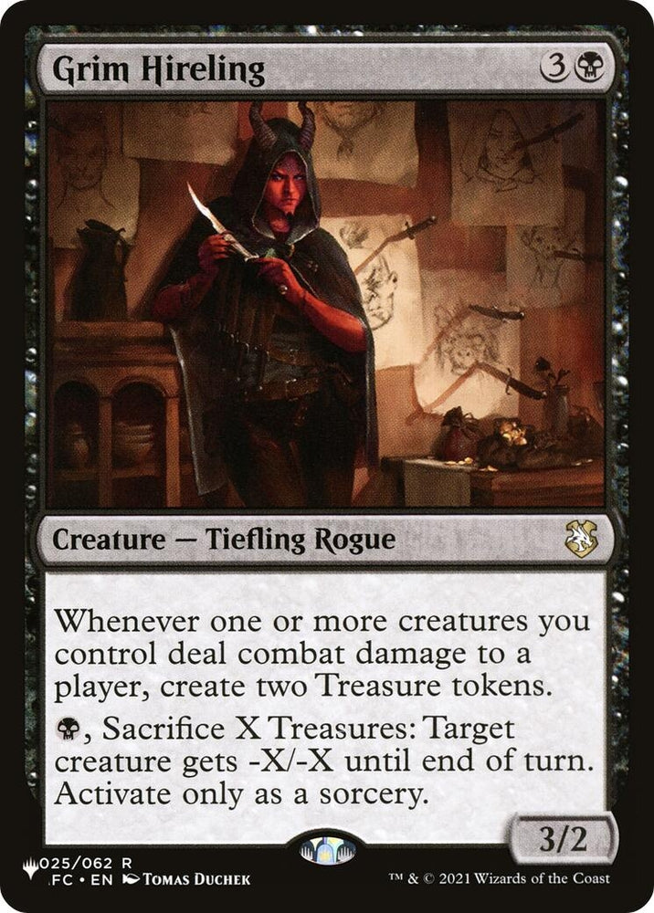 Image for Grim Hireling (25) [The List Reprints]