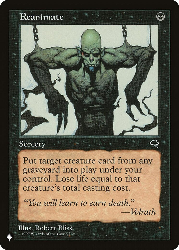 Image for Reanimate (151) [The List Reprints]