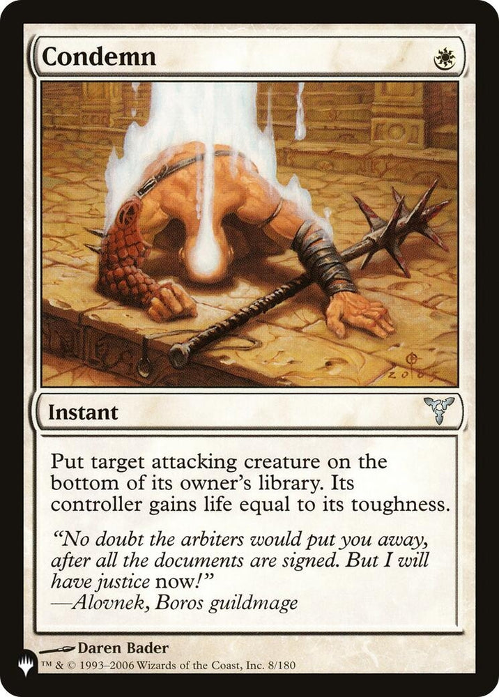 Image for Condemn (8) [The List Reprints]