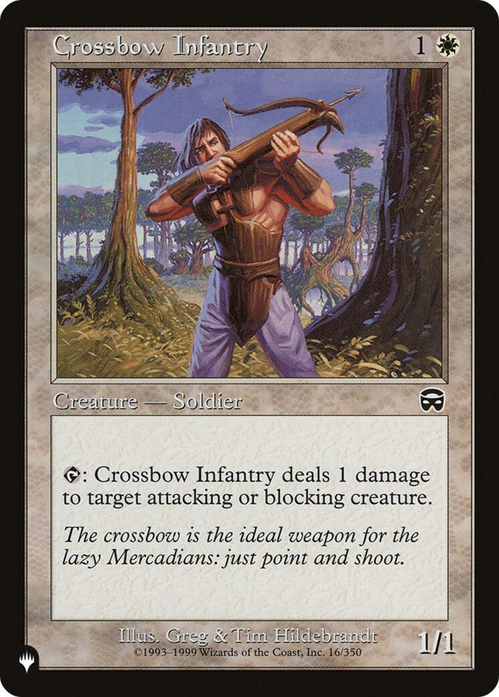 Image for Crossbow Infantry (16) [The List Reprints]