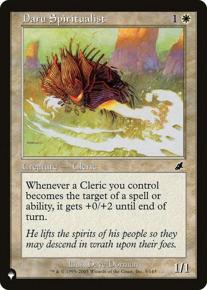 Image for Daru Spiritualist (5) [The List Reprints]