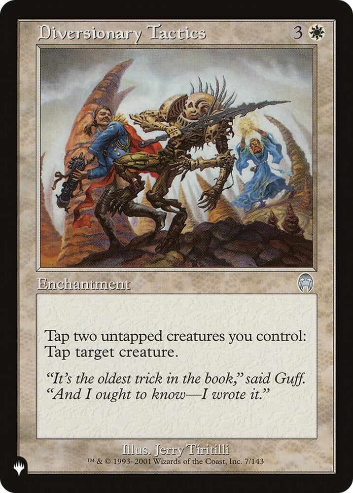 Image for Diversionary Tactics (7) [The List Reprints]