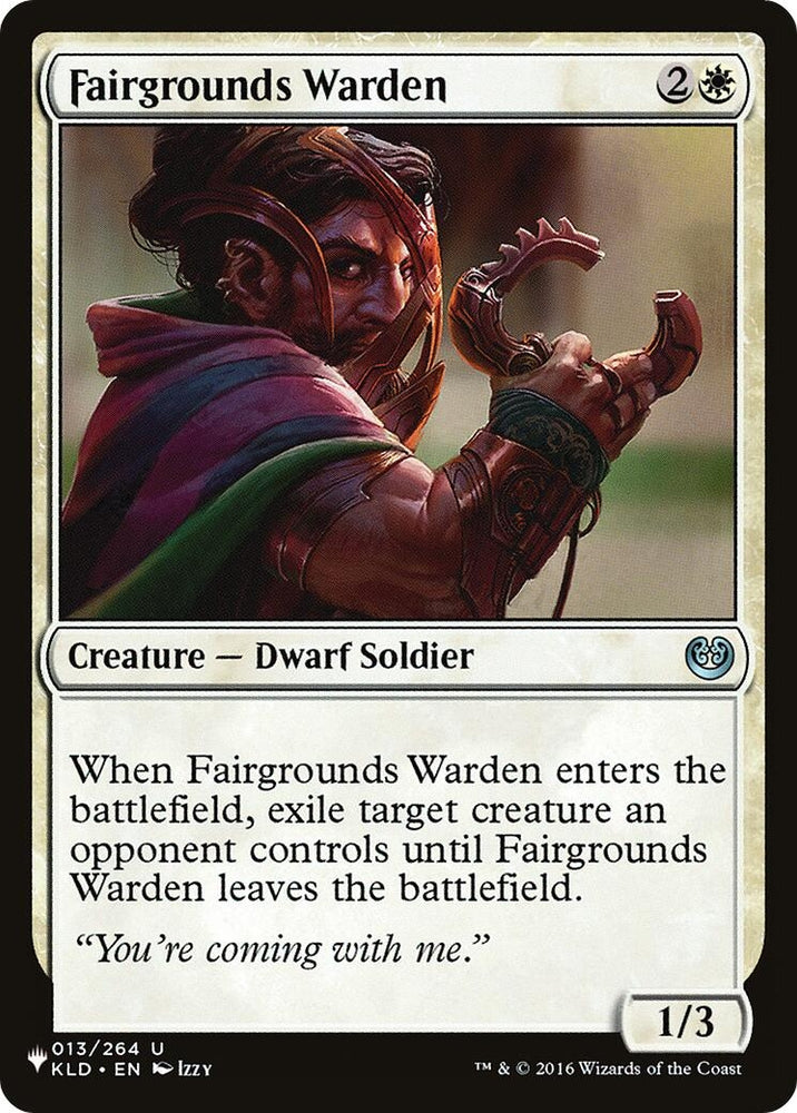 Image for Fairgrounds Warden (13) [The List Reprints]