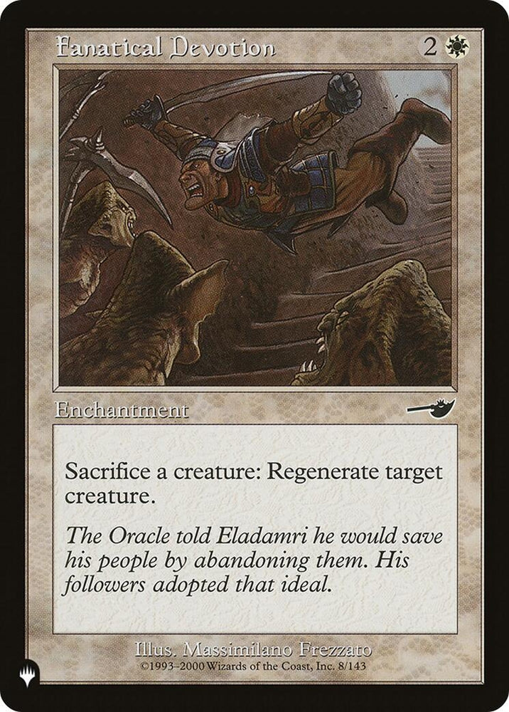 Image for Fanatical Devotion (8) [The List Reprints]