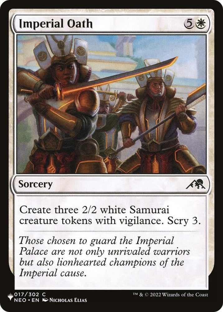 Image for Imperial Oath (17) [The List Reprints]