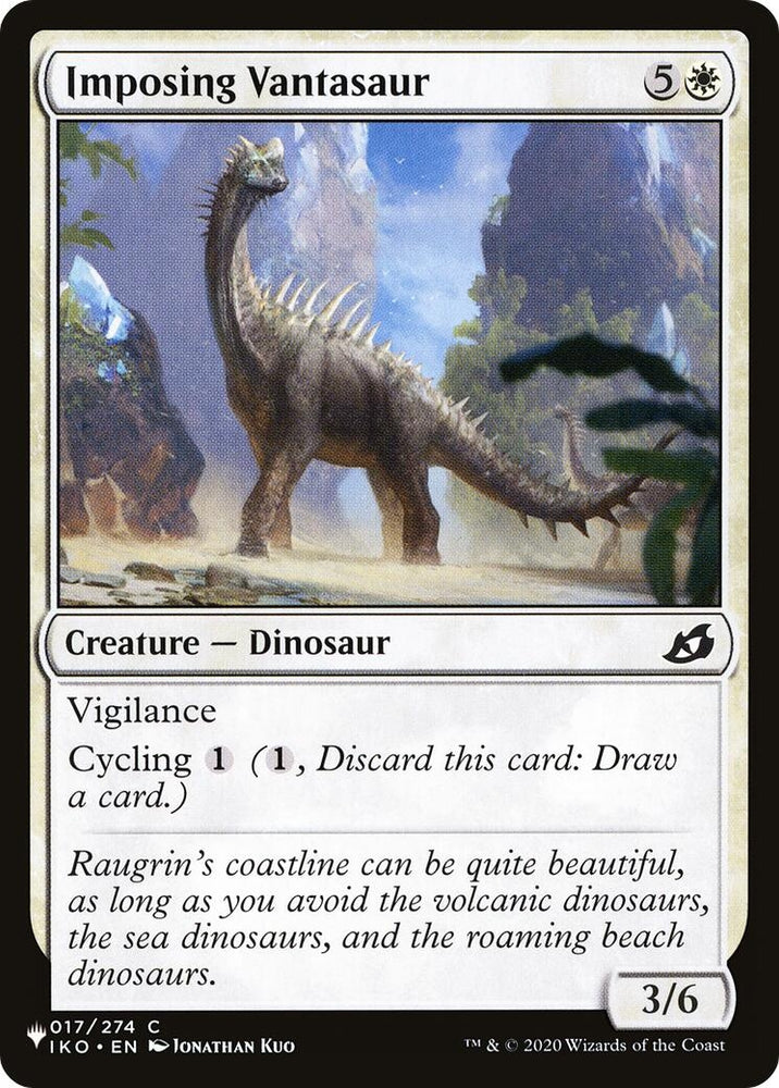 Image for Imposing Vantasaur (17) [The List Reprints]