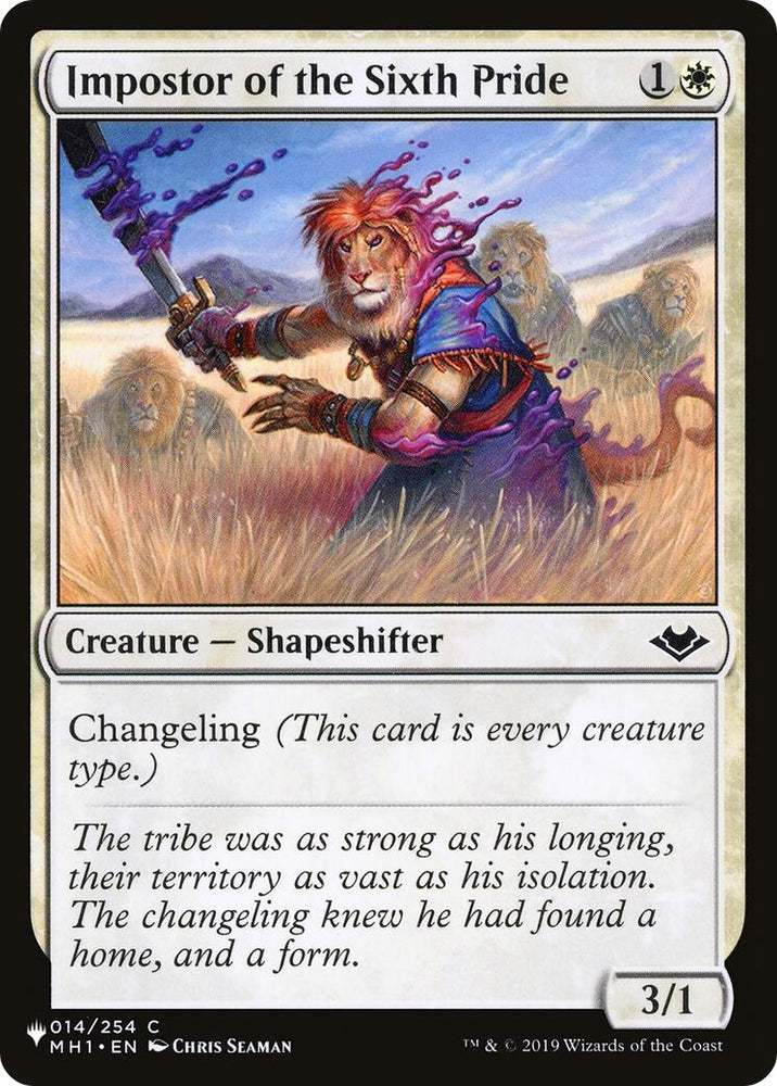 Image for Impostor of the Sixth Pride (14) [The List Reprints]