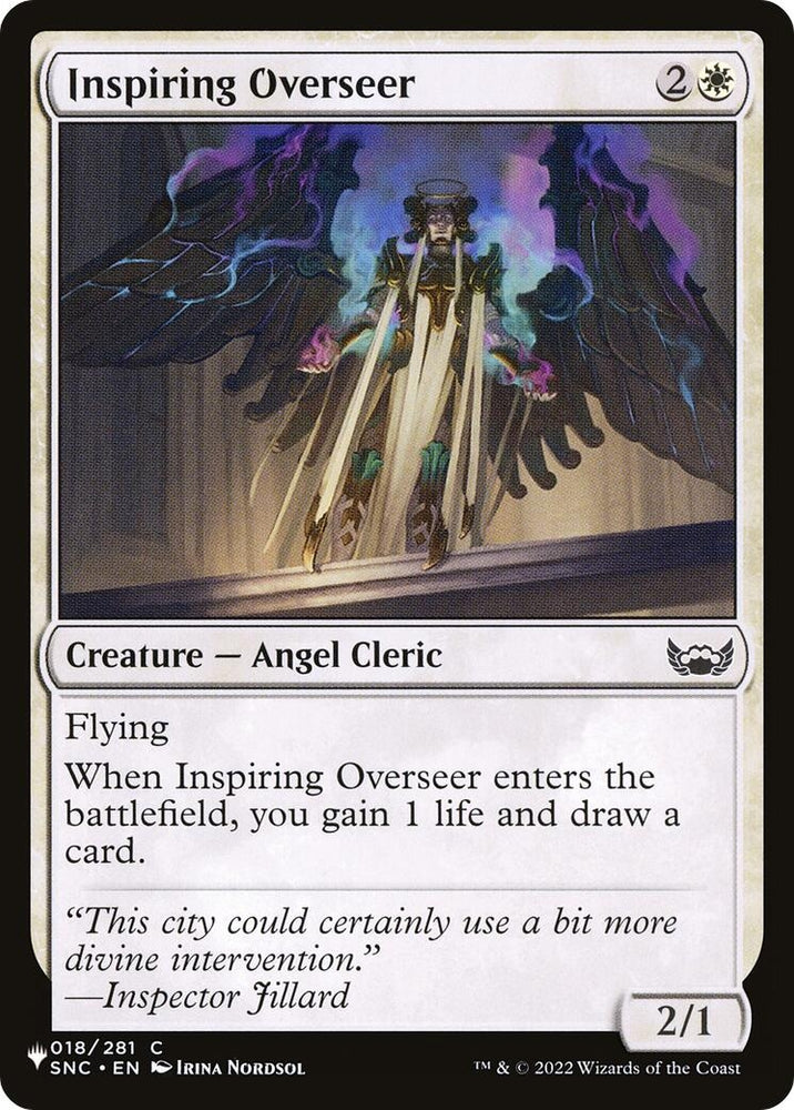 Image for Inspiring Overseer (18) [The List Reprints]