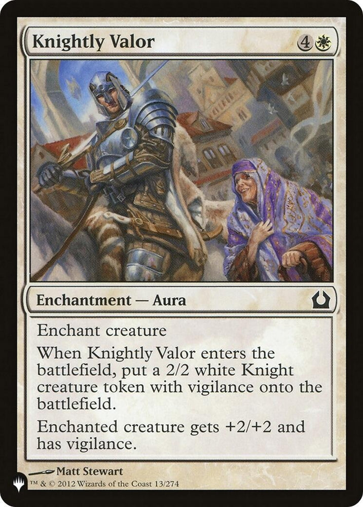 Image for Knightly Valor (13) [The List Reprints]