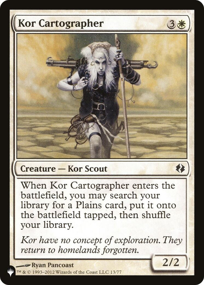 Image for Kor Cartographer (13) [The List Reprints]