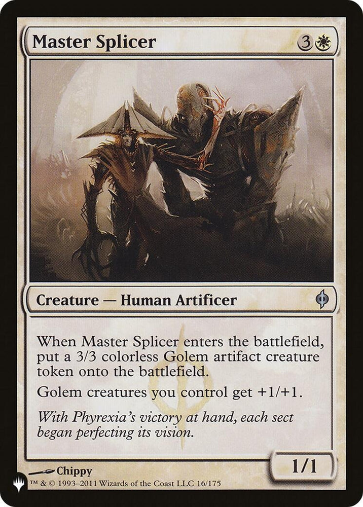 Image for Master Splicer (16) [The List Reprints]