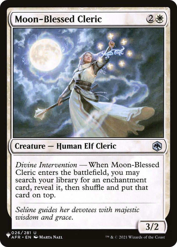 Image for Moon-Blessed Cleric (26) [The List Reprints]