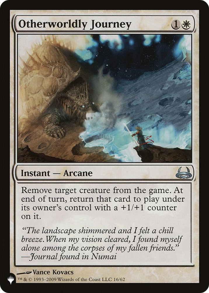 Image for Otherworldly Journey (16) [The List Reprints]
