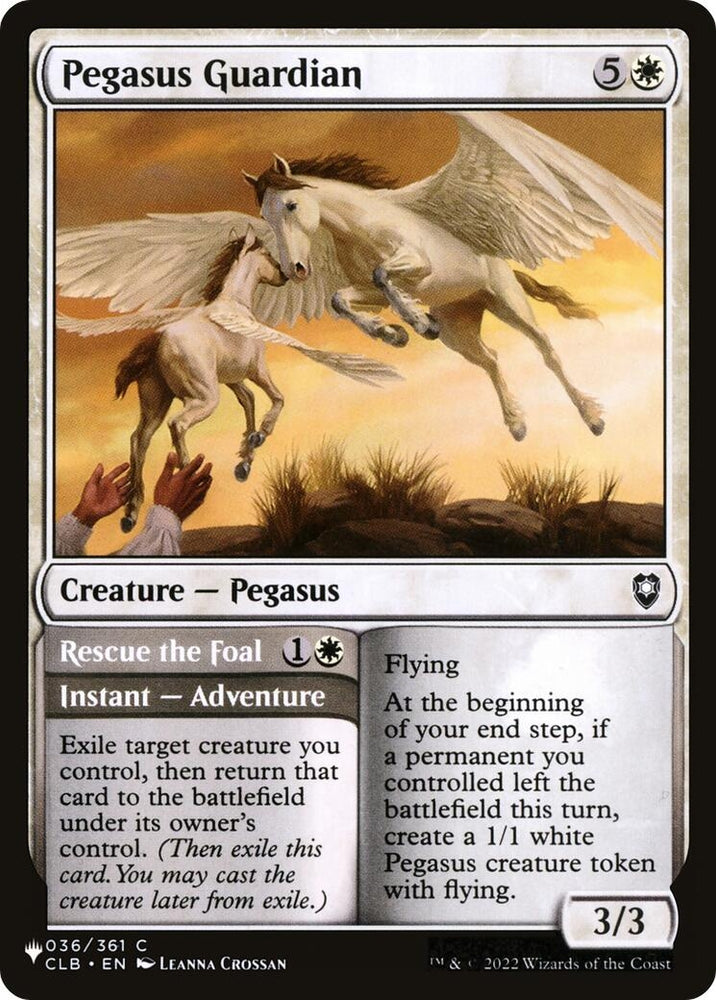 Image for Pegasus Guardian (36) [The List Reprints]