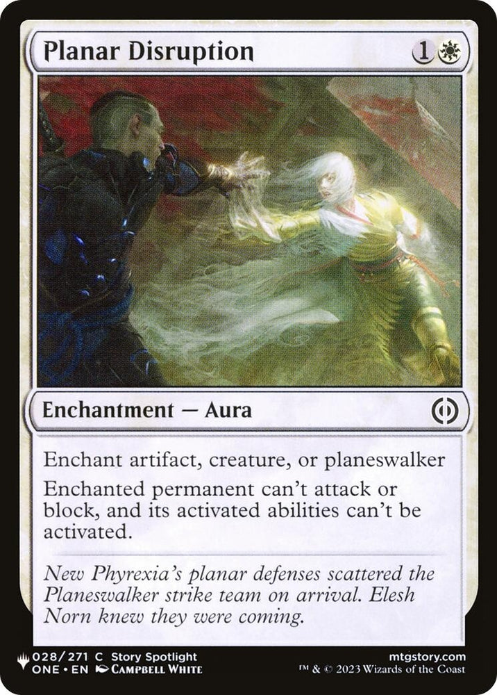 Image for Planar Disruption (28) [The List Reprints]