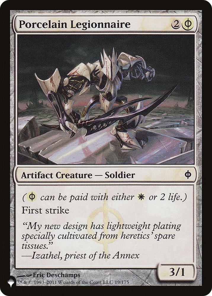 Image for Porcelain Legionnaire (19) [The List Reprints]