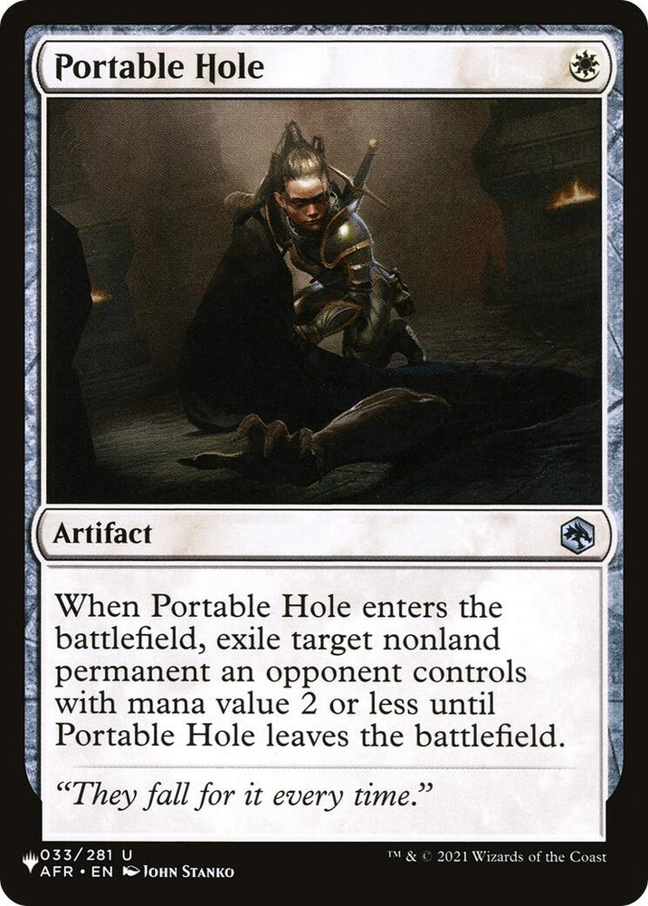 Image for Portable Hole (33) [The List Reprints]
