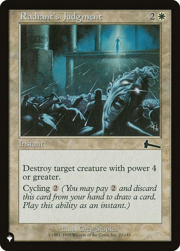 Image for Radiant's Judgment (22) [The List Reprints]