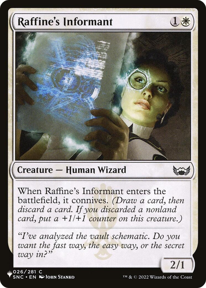 Image for Raffine's Informant (26) [The List Reprints]
