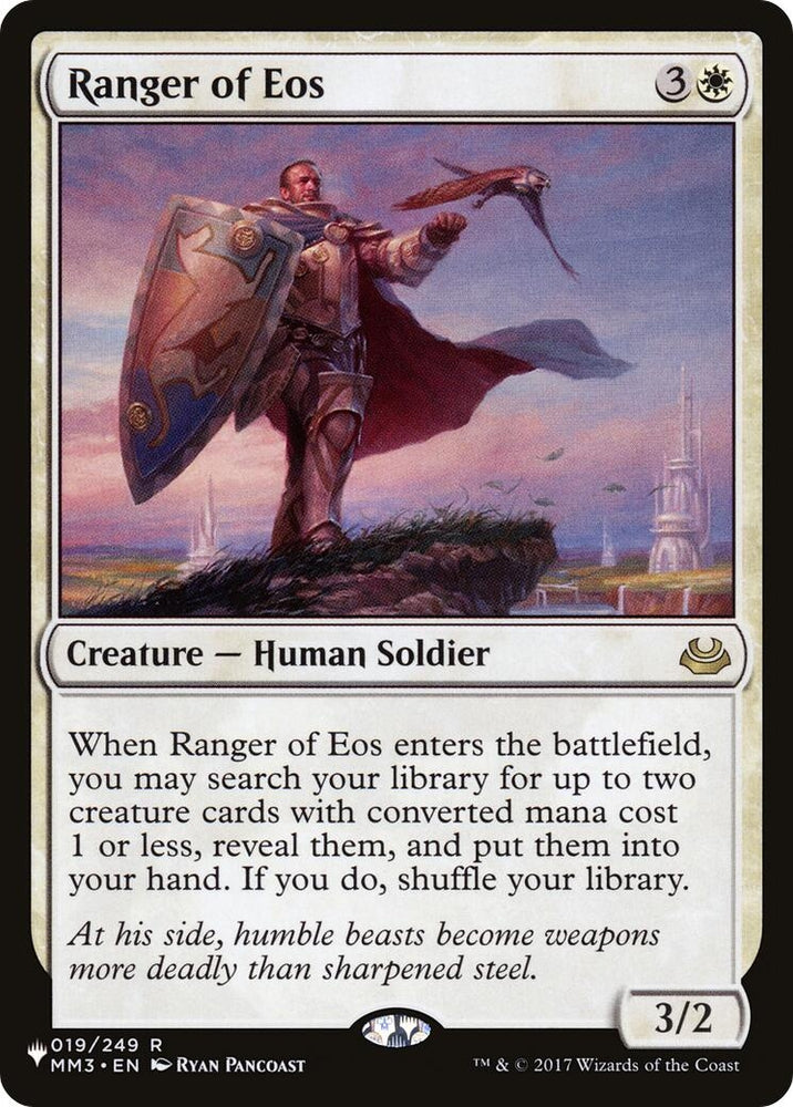 Image for Ranger of Eos (MM3) (19) [The List Reprints]