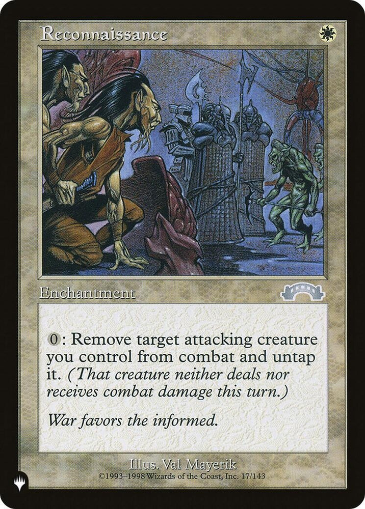 Image for Reconnaissance (17) [The List Reprints]