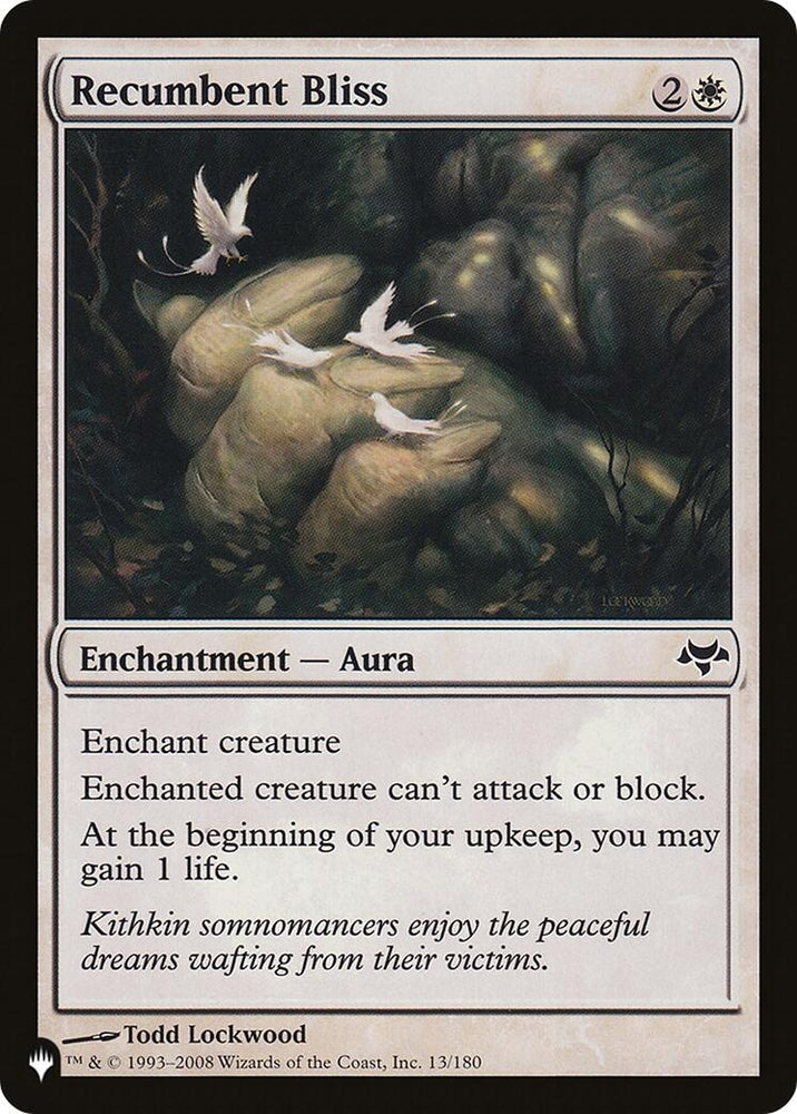 Image for Recumbent Bliss (13) [The List Reprints]