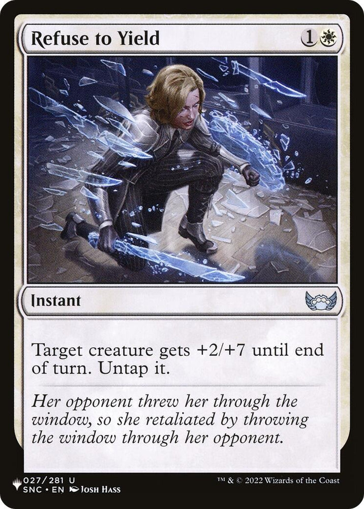 Image for Refuse to Yield (27) [The List Reprints]