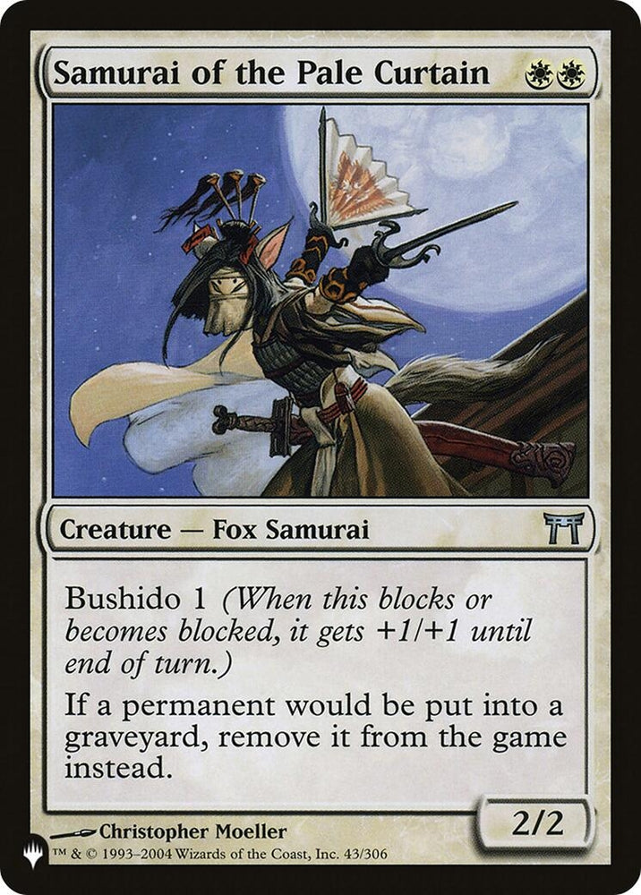 Image for Samurai of the Pale Curtain (43) [The List Reprints]