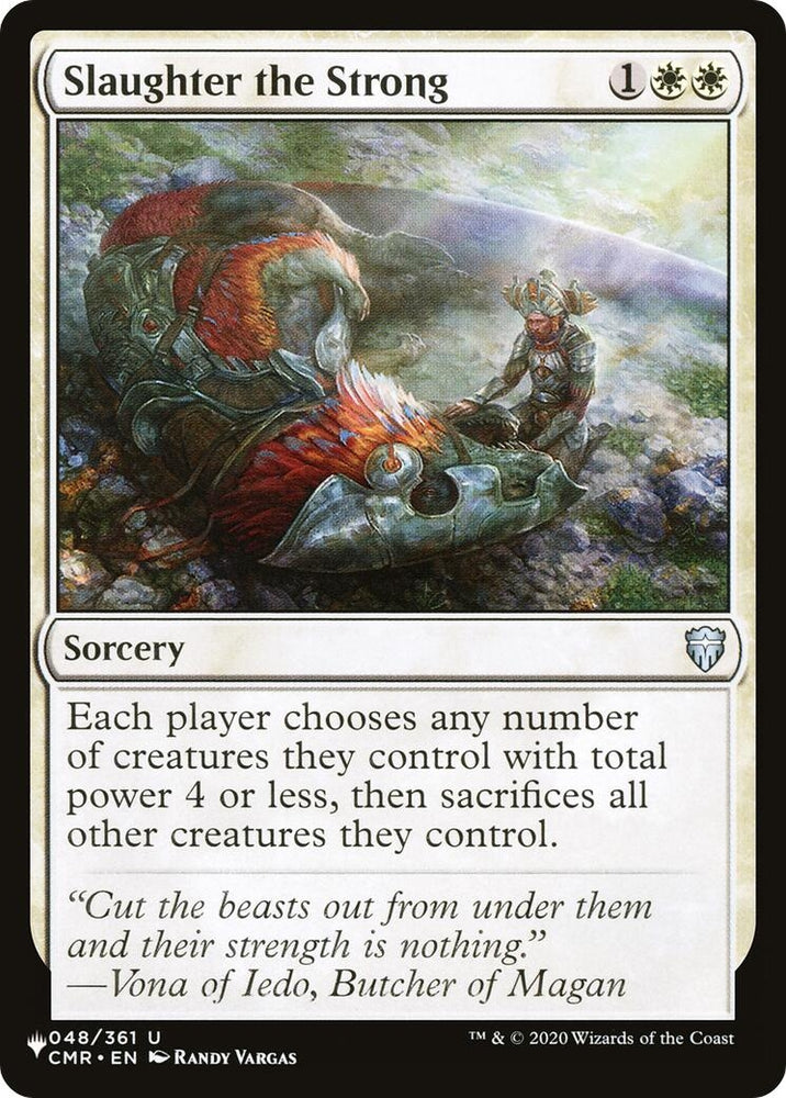 Image for Slaughter the Strong (48) [The List Reprints]