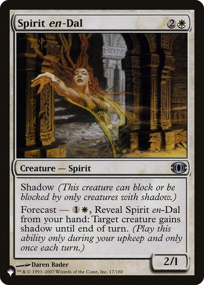 Image for Spirit en-Dal (17) [The List Reprints]