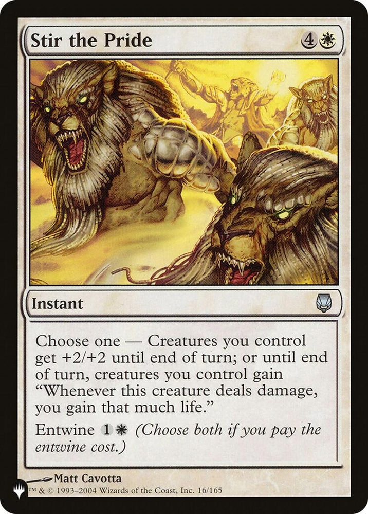 Image for Stir the Pride (16) [The List Reprints]