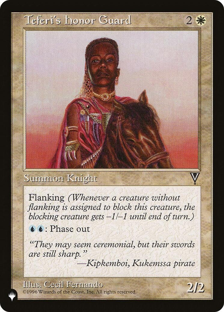 Image for Teferi's Honor Guard [The List Reprints]